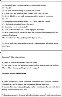 Responsible gambling through a motivational telephone intervention to high-risk gamblers – An evaluation of user satisfaction and subjective intervention effects